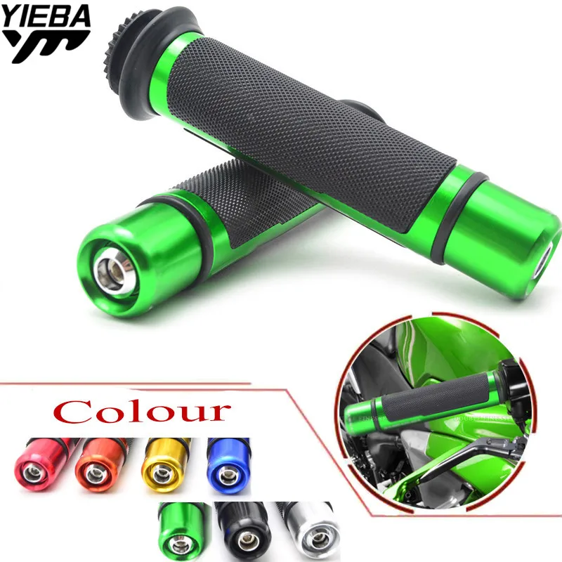 7/8 &quot22 мм ручки для Руля Мотоцикла и концы рукоятки Kawasaki ER6N ER6F ER 6N 6F Yamaha FZ6 S2 TMAX