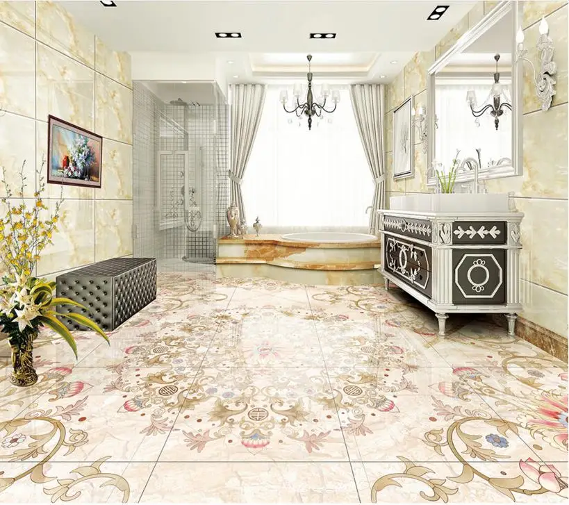 Самоклеящиеся 3D обои для дома виниловые с паркетом гостиной Пол|wallpaper pattern|adhesive
