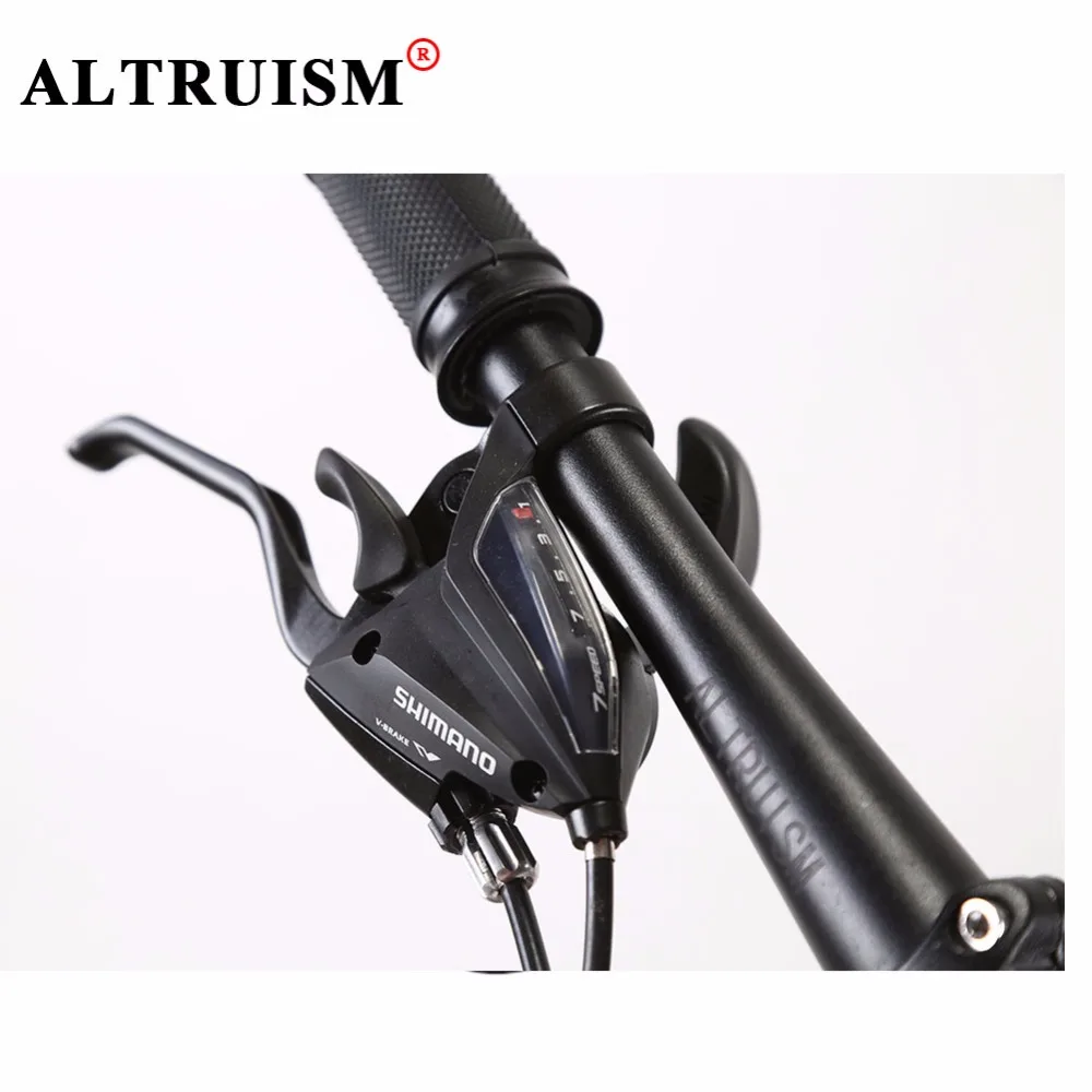 Altruism Q7 горный велосипед Алюминиевый Floding 21 скорость 26 дюймов bicicleta bisiklet Bmx двойной