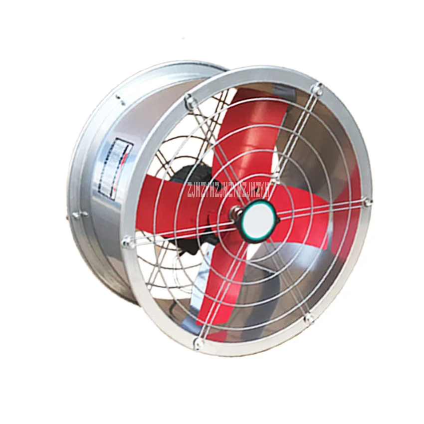 

3B-4 12 Inch Cylinder Exhaust Fan Strong Mute Wall Ventilator Kitchen Extractor Fan Bathroom Draft Fan Industry Small Blower