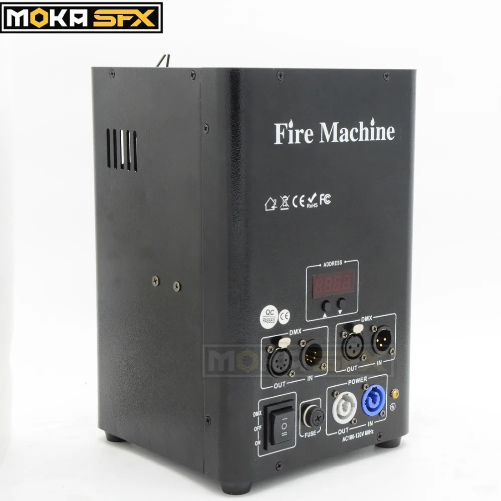 2 шт./лот Flame Genius DMX 512 пожарная машина оборудование для сценического эффекта