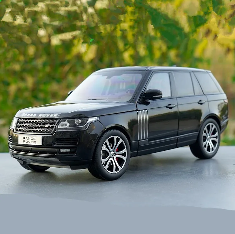 1:18 передовая игрушечная машинка из сплава, высокая имитация RANGE ROVER SUV, Коллекционная модель литой металлической модели игрушечного автомобиля