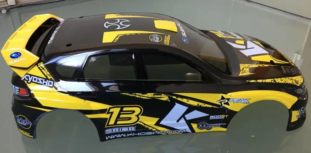 Оригинальный кузов kyosho rally 1/10 на дороге для HPI tamiya|Детали и аксессуары| |