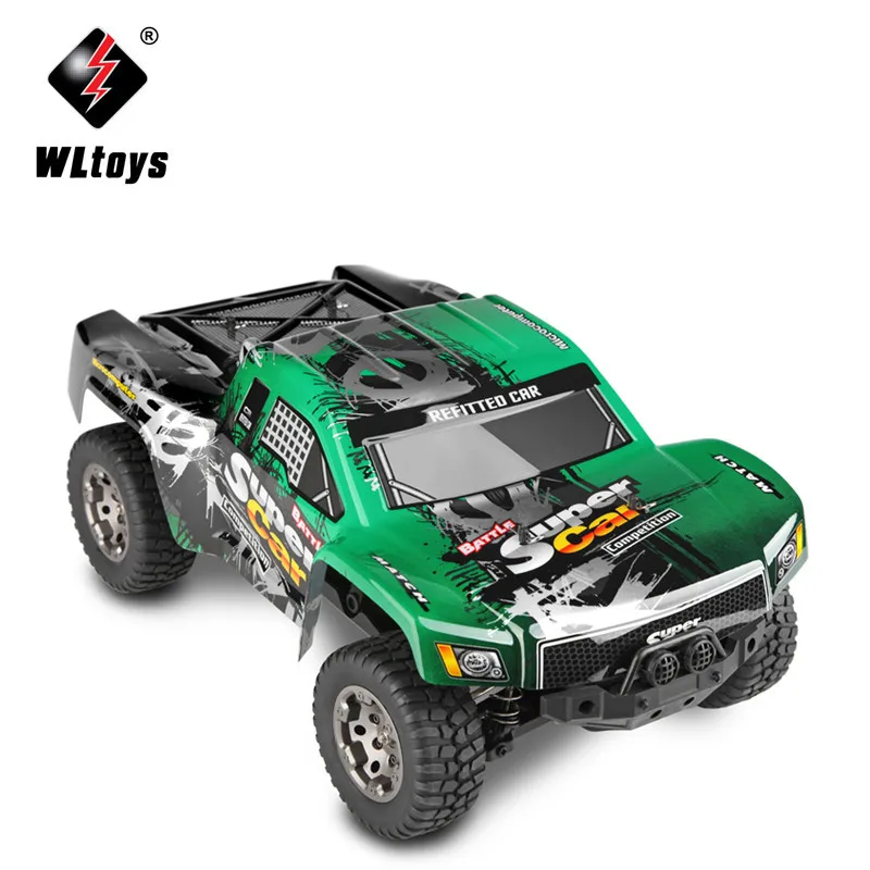 Оригинальный Радиоуправляемый автомобиль Wltoys 12403 1/12 весы 2 4G Электрический 4WD 45
