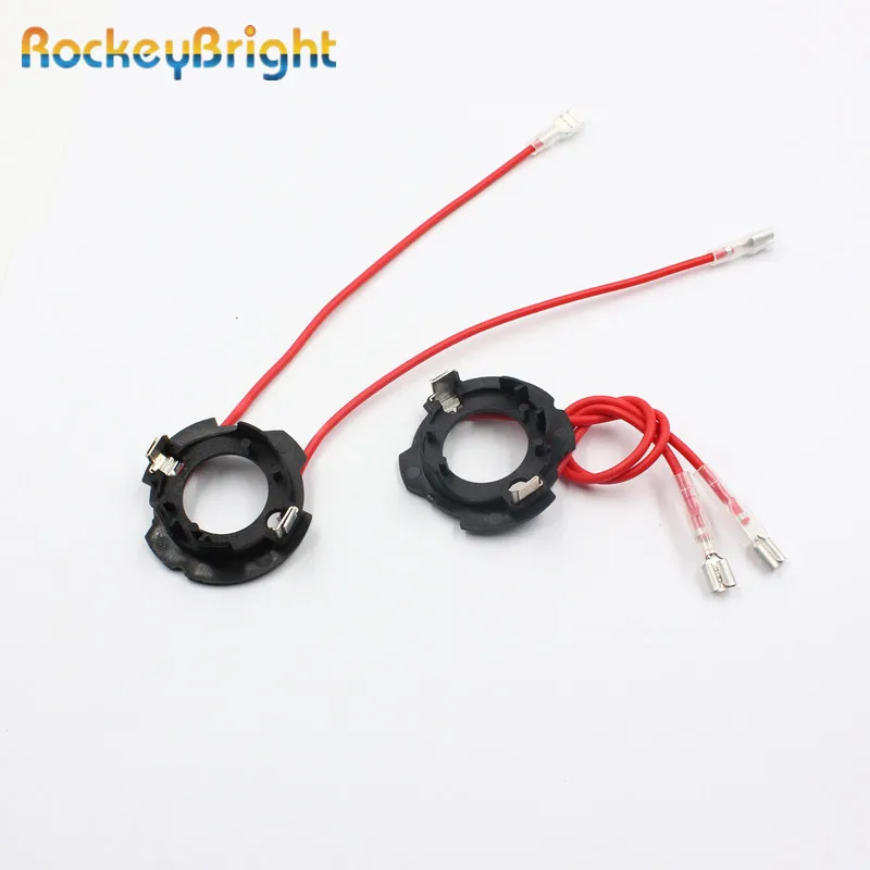 Rockeybright h7 светодиодный фиксатор клипсы адаптер держатель лампы для VW GOLF 5 льная