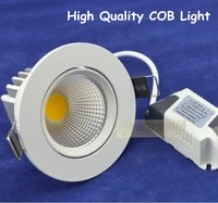 wholesale 50pcslot 7w recessed led downlights cob led lamps cabinet wall bulb ceiling spot light led lamp 7w