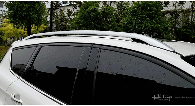 Новое поступление для Ford Escape/Kuga багажник на крышу крыши бар Спойлеры, CXK натуральная, ISO9001 наивысшего качества(утепленном) из алюминиевого сплава