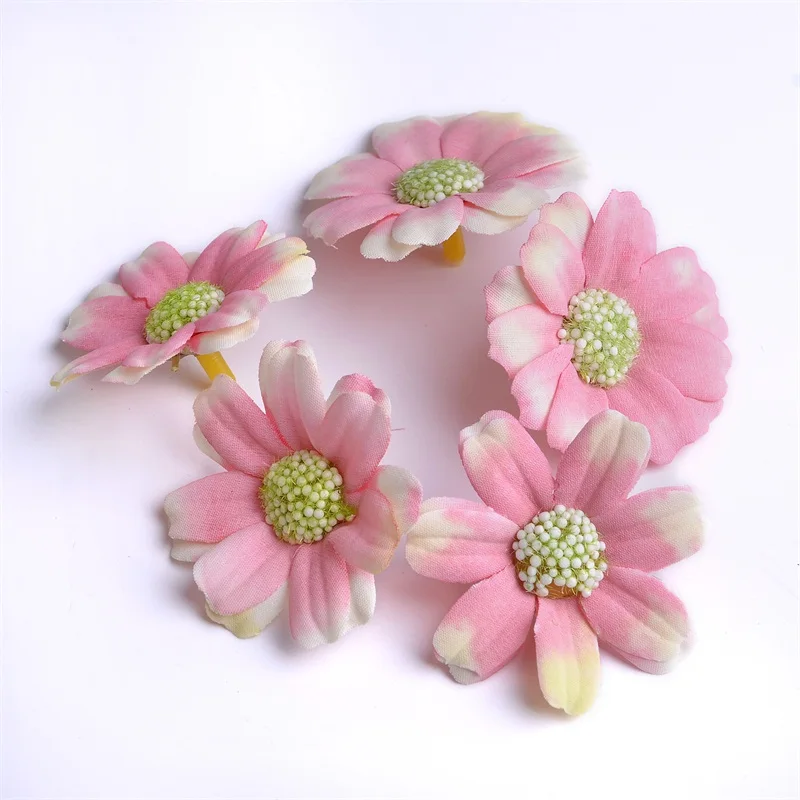 Миниатюрные шелковые искусственные цветы для свадьбы домашнего декора