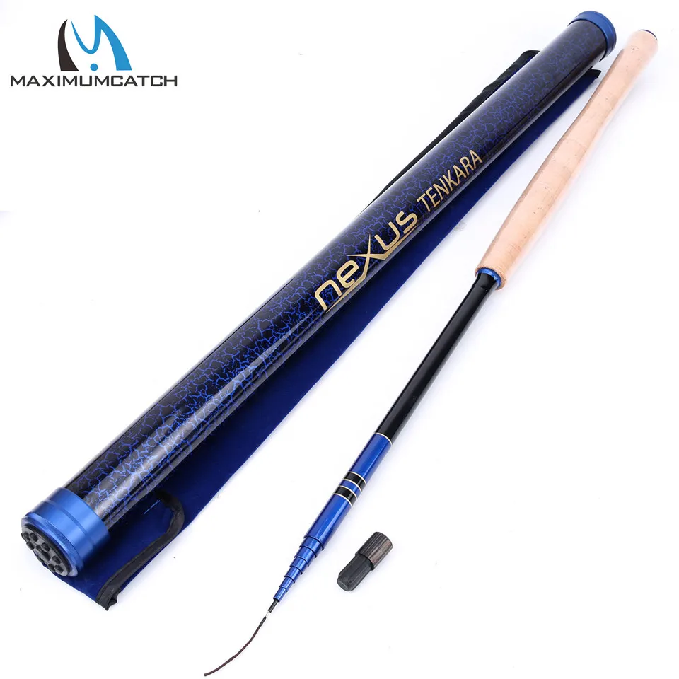 Maximumcatch 12 футов/13 футов/13ft6/14ft7 Nexus удилище Tenkara раздвижной рыболовный полюс с и