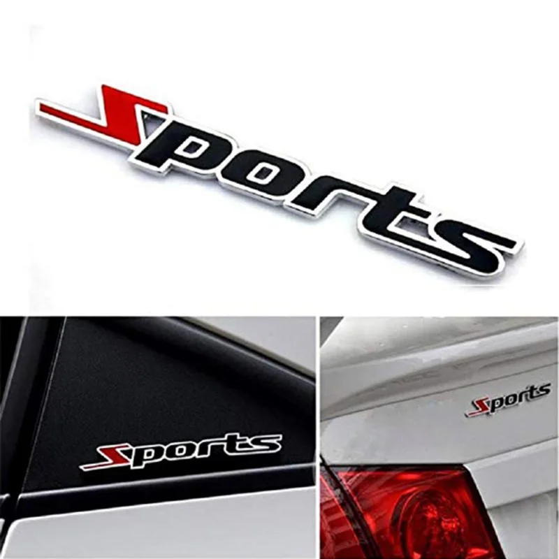 2019 Metal Sports Car Standard Sticker Modified Strong Sense Of Movement Body Decoration | Автомобили и мотоциклы