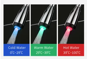 Аксессуары для кухонного крана ABS Хромированная Серебряная раковина кухонный выдвижной кран двойная насадка с распылителем и без светодиодной WF-2011