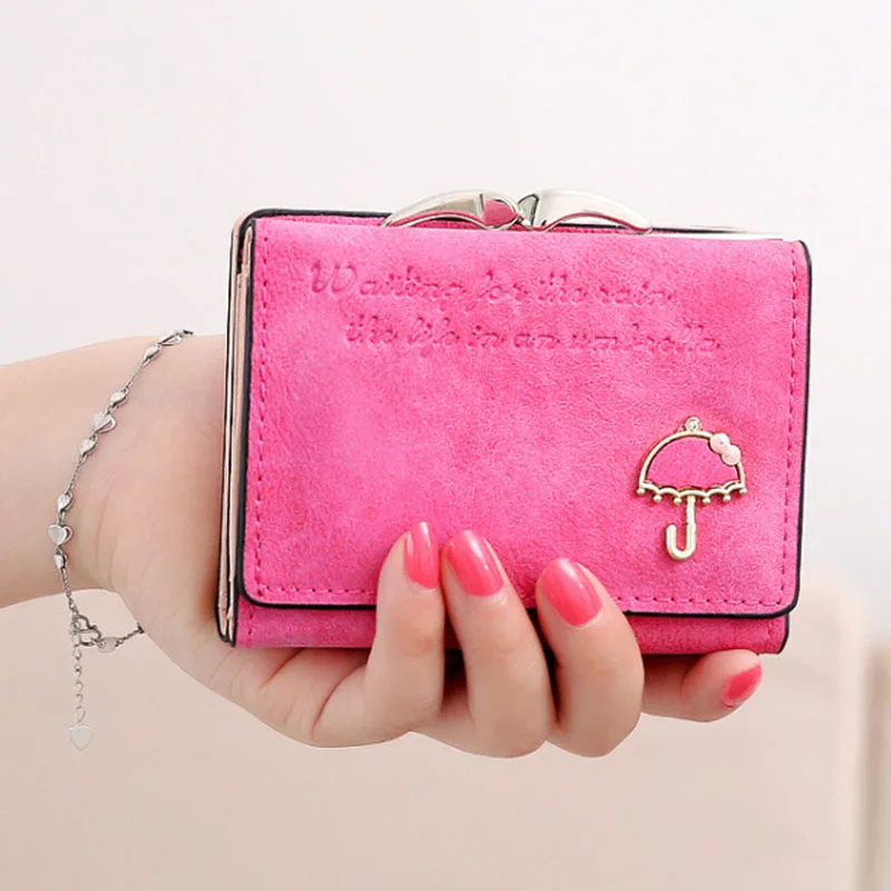 Летающие птицы! Женские кошельки короткий кожаный кошелек в долларах клатч