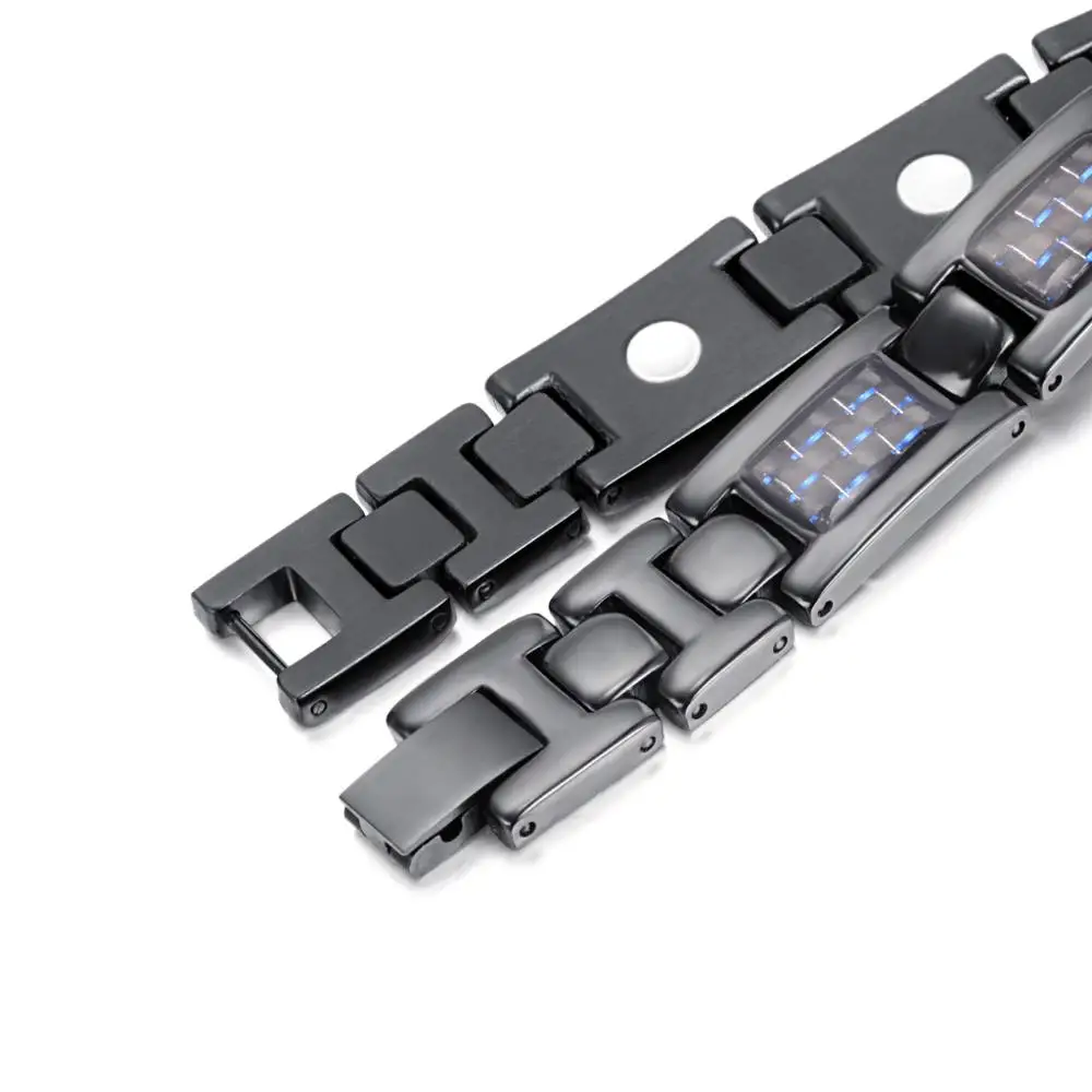 Rainso Bio Energy здоровье титановый браслет с красным покрытием Магнитный и гигиена для