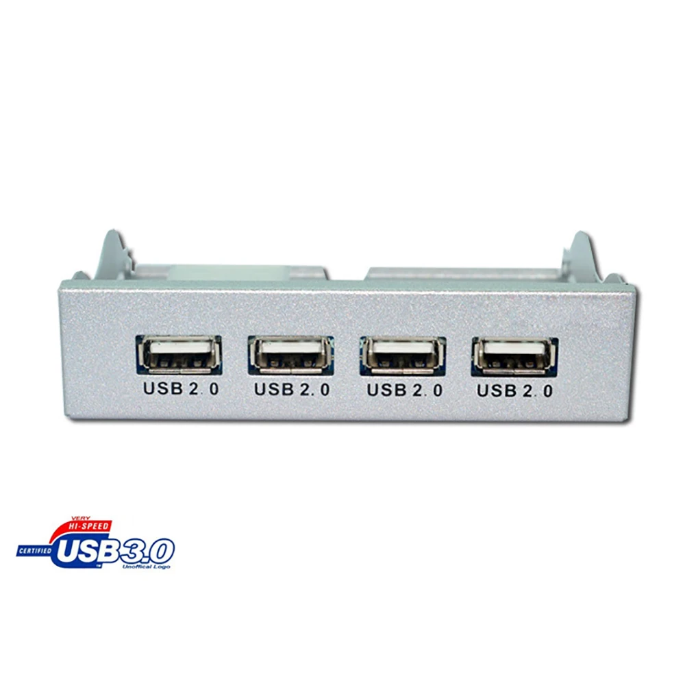 AEROFARA 4 порта USB 2 0 Передняя панель концентратор 3 5 &quotFloppy Bay 20Pin сплиттер внутренний