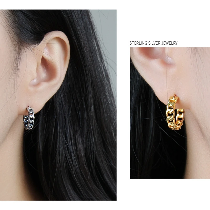 Женские винтажные серьги цепочки LouLeur простые креативные элегантные из