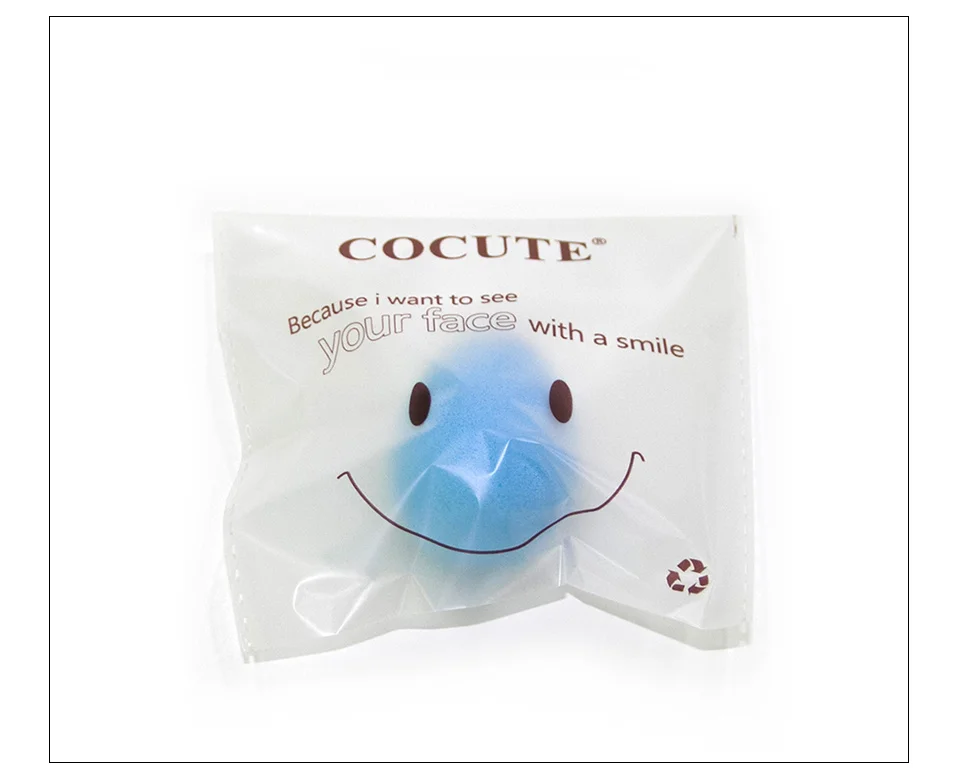 Cocute Pro спонж для нанесения основы под макияж Косметическая пудра гладкая для женщин Красота лица макияж смешивание инструмент