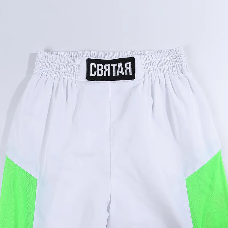 Shстайл сторона полоса письмо осень Jogger Брюки женские 2019 Повседневная Уличная