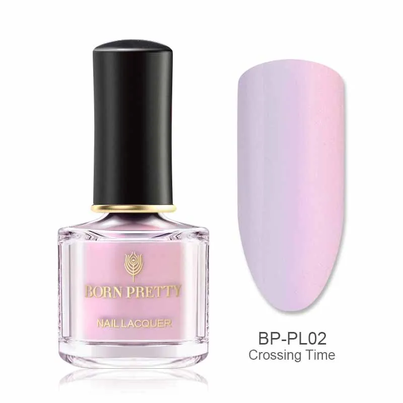 Color41 BORN PRETTY 6ml Iridescent Shiny Holographic Nail Polish Wonderworld Glitter Series Sequins Nail Art Lacquer Manicure Tools - Цвет: Color41