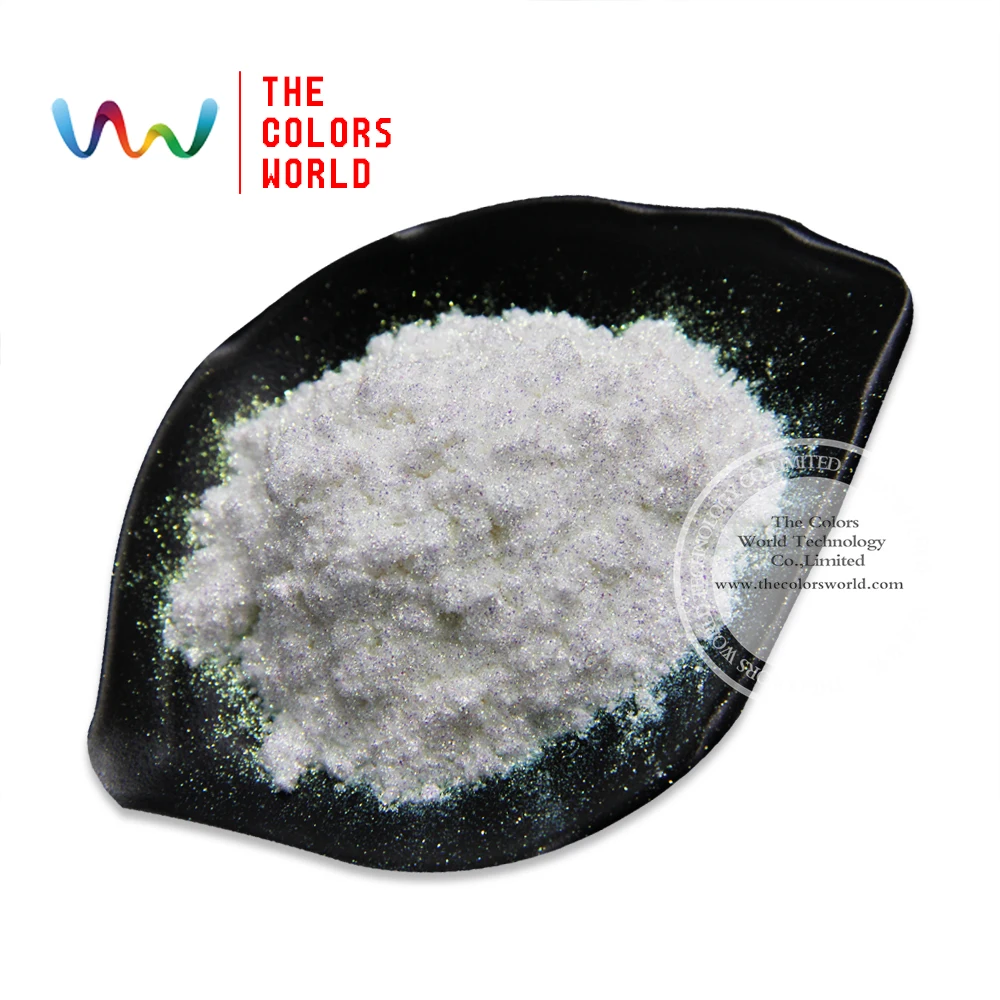 TCWB 169 синий/зеленый/золотистый разноцветный перламутровый пудра Хамелеон