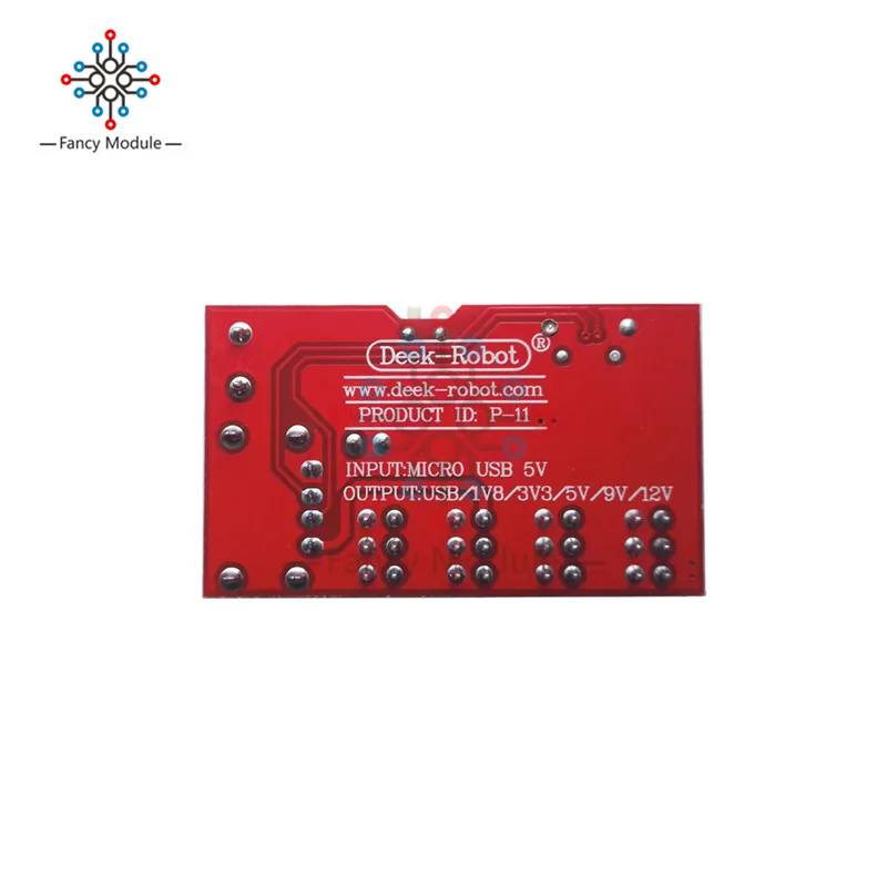 Мини-usb мощность Breakout DC В DC модуль питания Micro USB 5 V до 1,8 V-12 V 1,8 V 3,3 V 5 V 9 V 12 V переключатель для ардуино