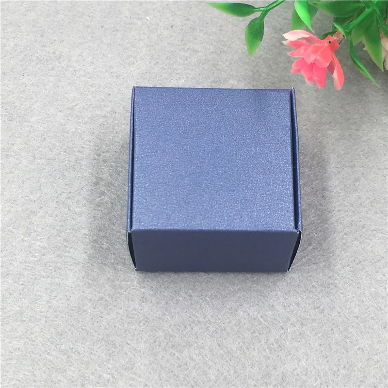 Dark Blue 24 шт./лот, бумажная коробка, цветной картон, маленький размер, сделай сам, торт, печенье, конфета, Подарочная посылка, коробка, коробки для свадьбы, дня рождения, вечеринок - Цвет: Dark Blue
