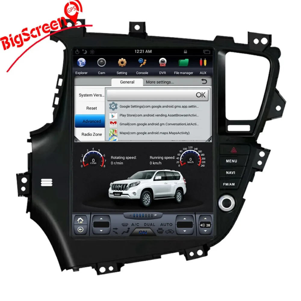 Автомагнитола 2 Din на Android 12 9 6 0 дюйма без DVD плеера GPS навигация для KIA Optima K5 2010 2013