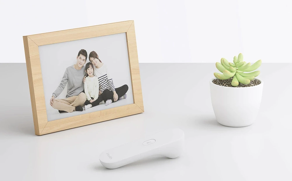 Розничная коробка Xiaomi iHealth термометр с точным цифровым термометром инфракрасный клиническое Бесконтактное измерение с светодиодный четким считыванием