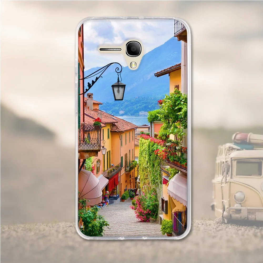 For Alcatel Touch POP 3 5.5&quot Case Soft Silicone 3D Cute Cover for 5025X 5025N 5025E 5025G 5025D Cases Coque | Мобильные телефоны