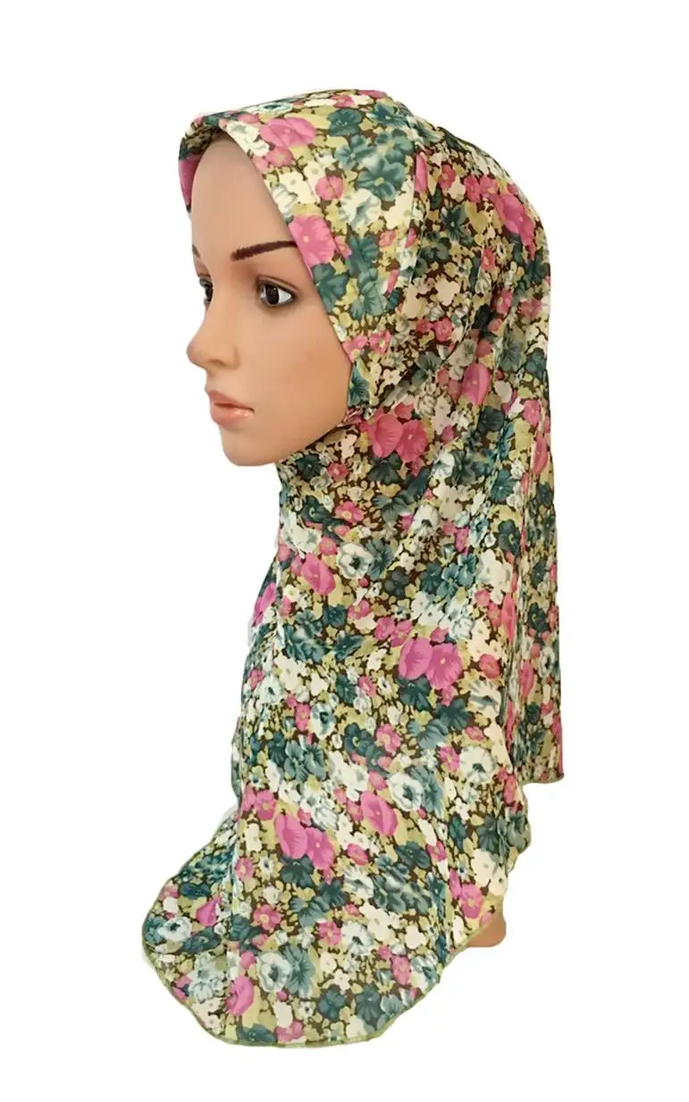 Мусульманский женский хиджаб с принтом Amira Hijabs цельный мусульманский головной