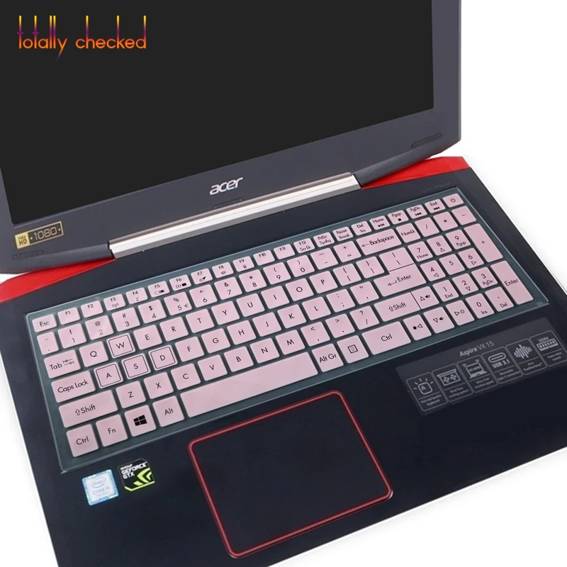 Чехол для клавиатуры ноутбука Защитная пленка для acer Хищник Helios 300 PH315-52 VX15 AN515-42 AN515-51 AN515-52 AN515 15,6 дюймов