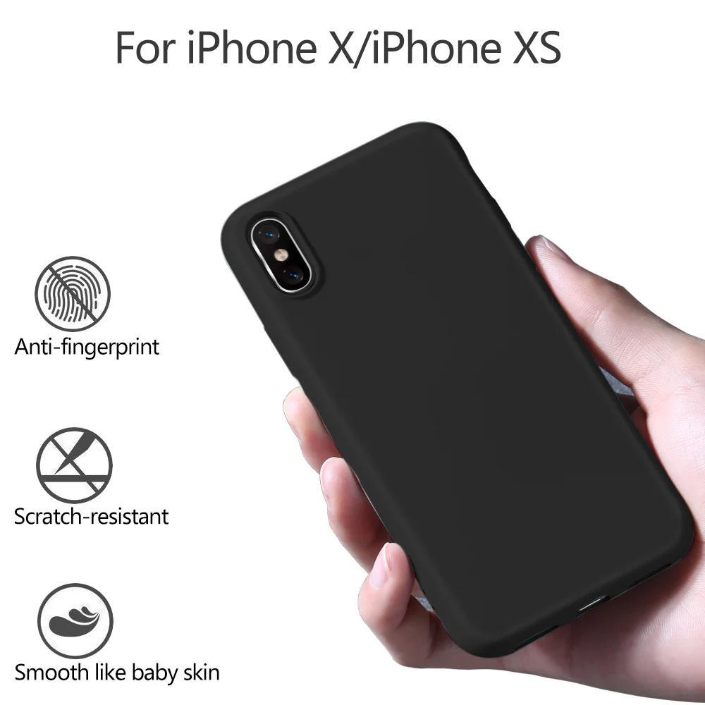 X-Level жидкий силиконовый чехол для iPhone 11 Pro X XR XS MAX 6 6S 7 8 Plus SE 2 мягкий гелевый