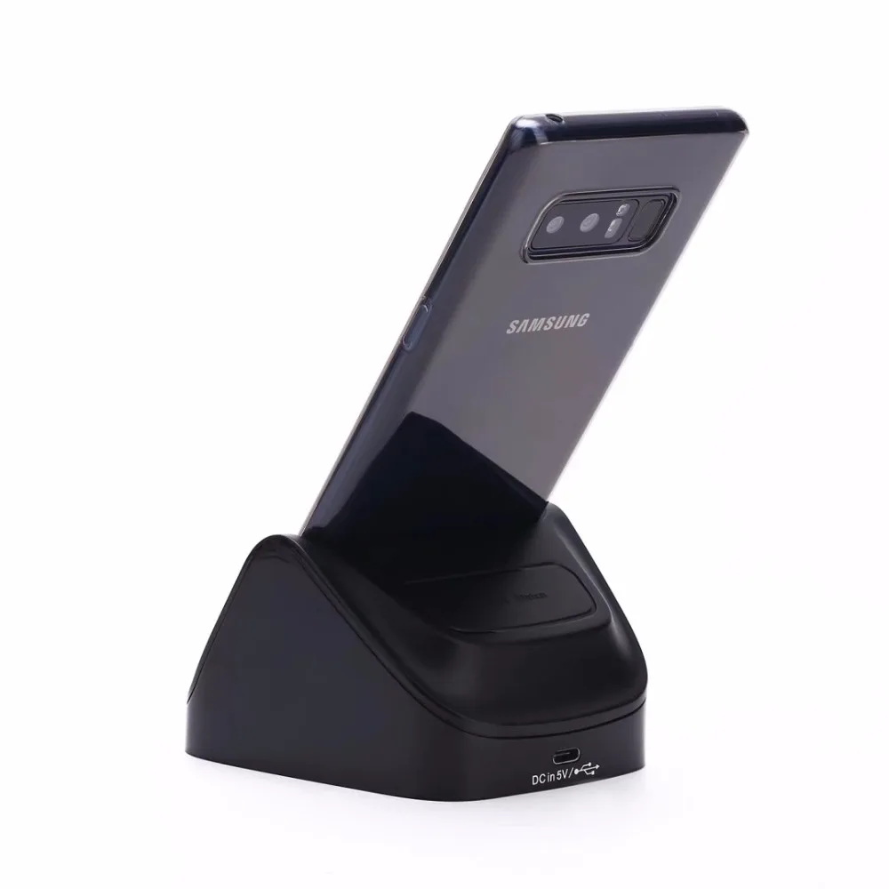Тип C док-станция зарядное устройство для samsung Note 8 телефон зарядное устройство адаптер Бесплатный кабель