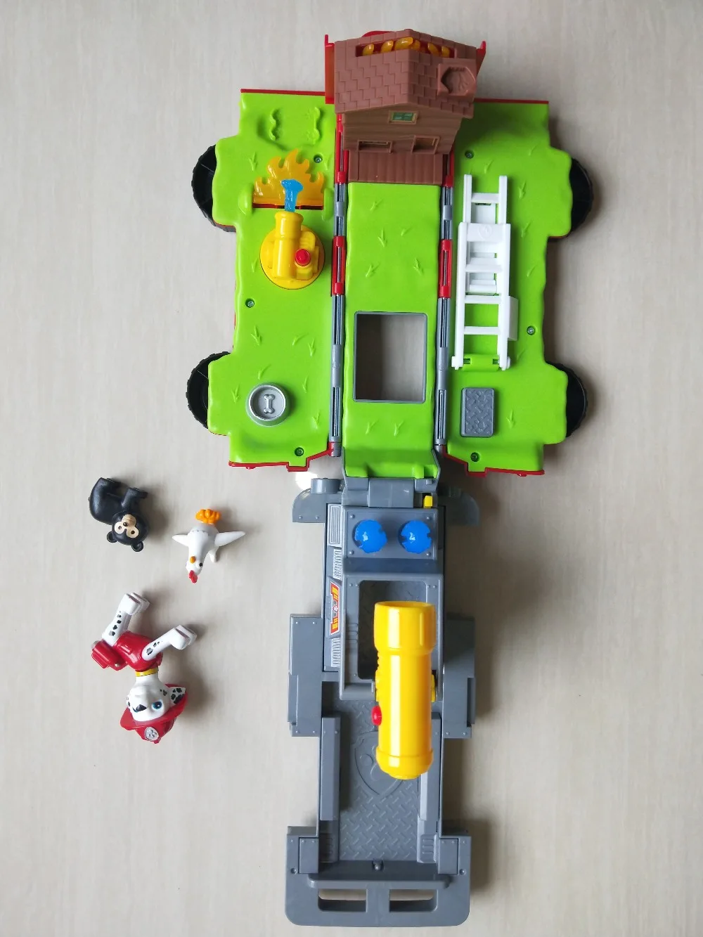 Горячая Подлинная Paw Patrol chase marshall's ride n rescue/Автомобильная фигурка оригинальная коробка