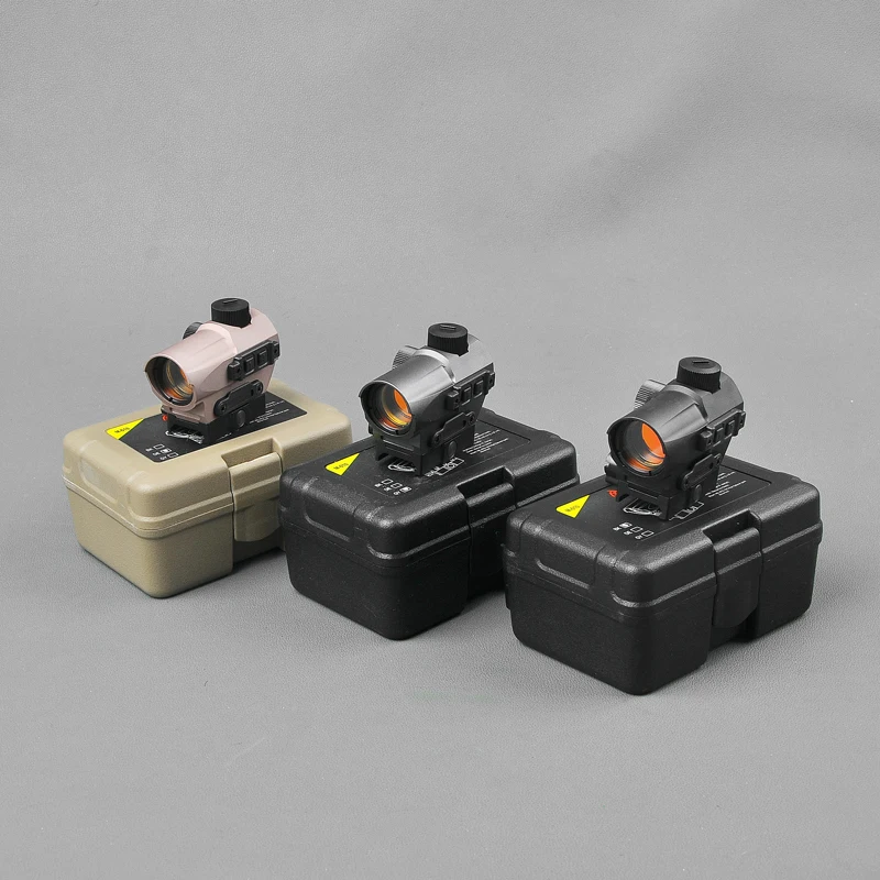 Тактический красный точечный прицел 1,5 MOA Mini Red Dot с 20 мм Riser Mount Rifle Scope Охота ОПТИК для воздушной винтовки Охота