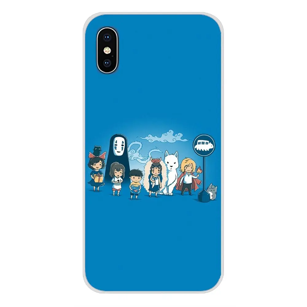 Силиконовый чехол Totoro для samsung Galaxy S4 S5 MINI S6 S7 edge S8 S9 S10 Plus Note 3 4 5 8 9|Чехлы-накладки| |