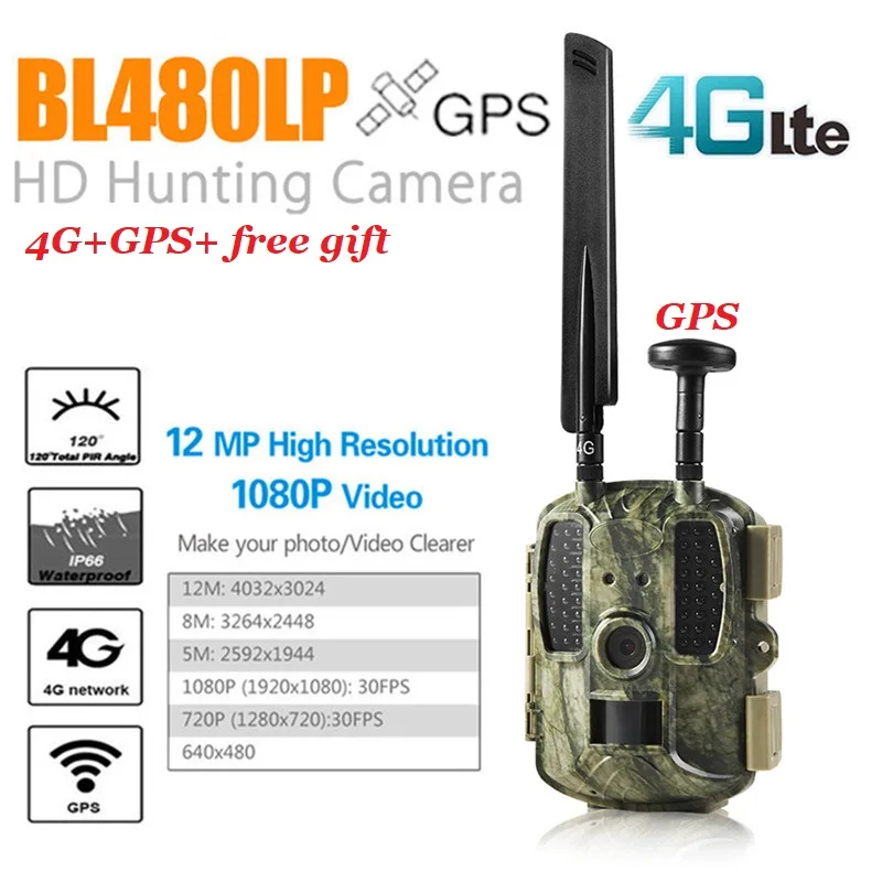 Новые gps охоты Камера цифрового видео фото ловушки 4G FDD LTE дикий ловушка Hunter Chasse|wild