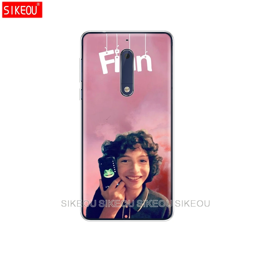 Силиконовый чехол для телефона Nokia 5 3 6 7 PLUS 8 9 /Nokia 1 2 2018 Finn Wolfhard очень странные