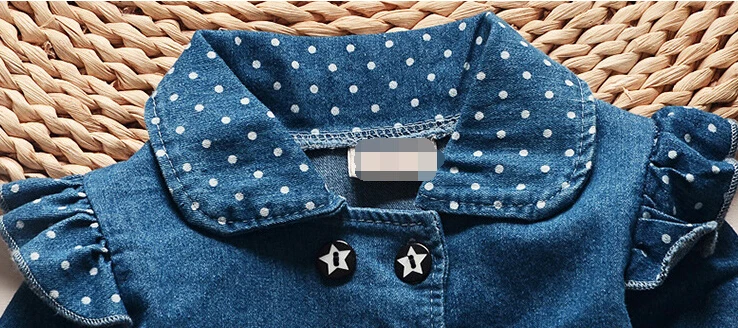 Весенняя Детская куртка BibiCola куртки и пальто для девочек детские джинсы в