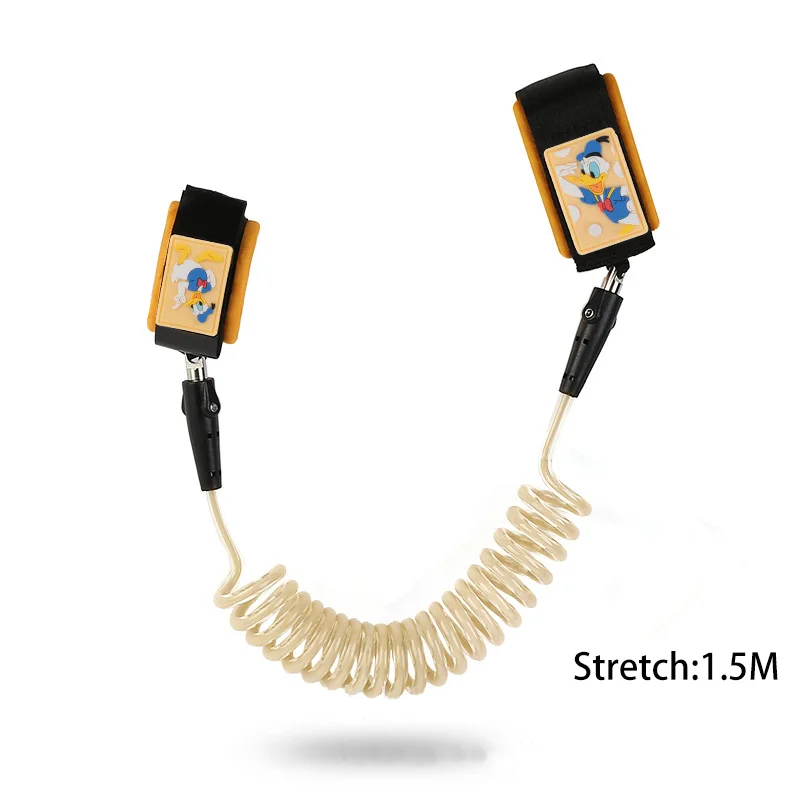 Anti-lost rope I Рюкзак disney для малышей, сумки для ухода за подгузниками, грелка для бутылочек, рюкзак для мам с рисунком Минни Микки Маус, женские сумки для беременных - Цвет: Anti-lost rope I