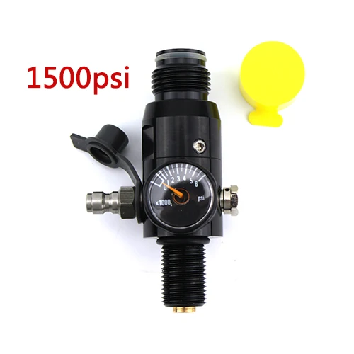 PCP Пейнтбол ВВС HPA Регулятор цилиндра M18x1.5 CF бак клапан 850psi 1500psi 1800psi 2200psi выход 4500psi давление на входе - Цвет: 1500psi M18