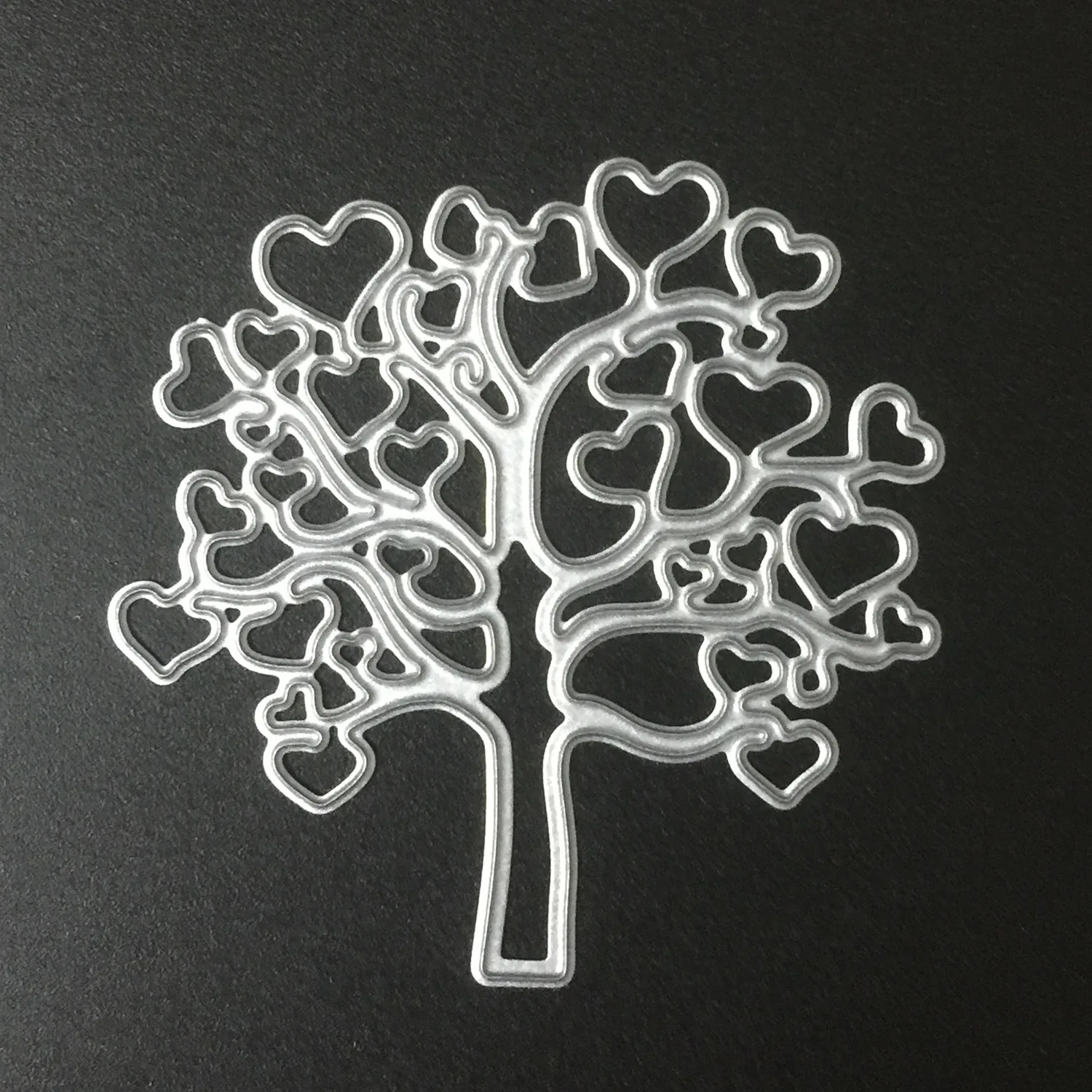 Любовь Сердце Дерево ножи для резки металла штампы скрапбукинга 2019 Новый ремесло
