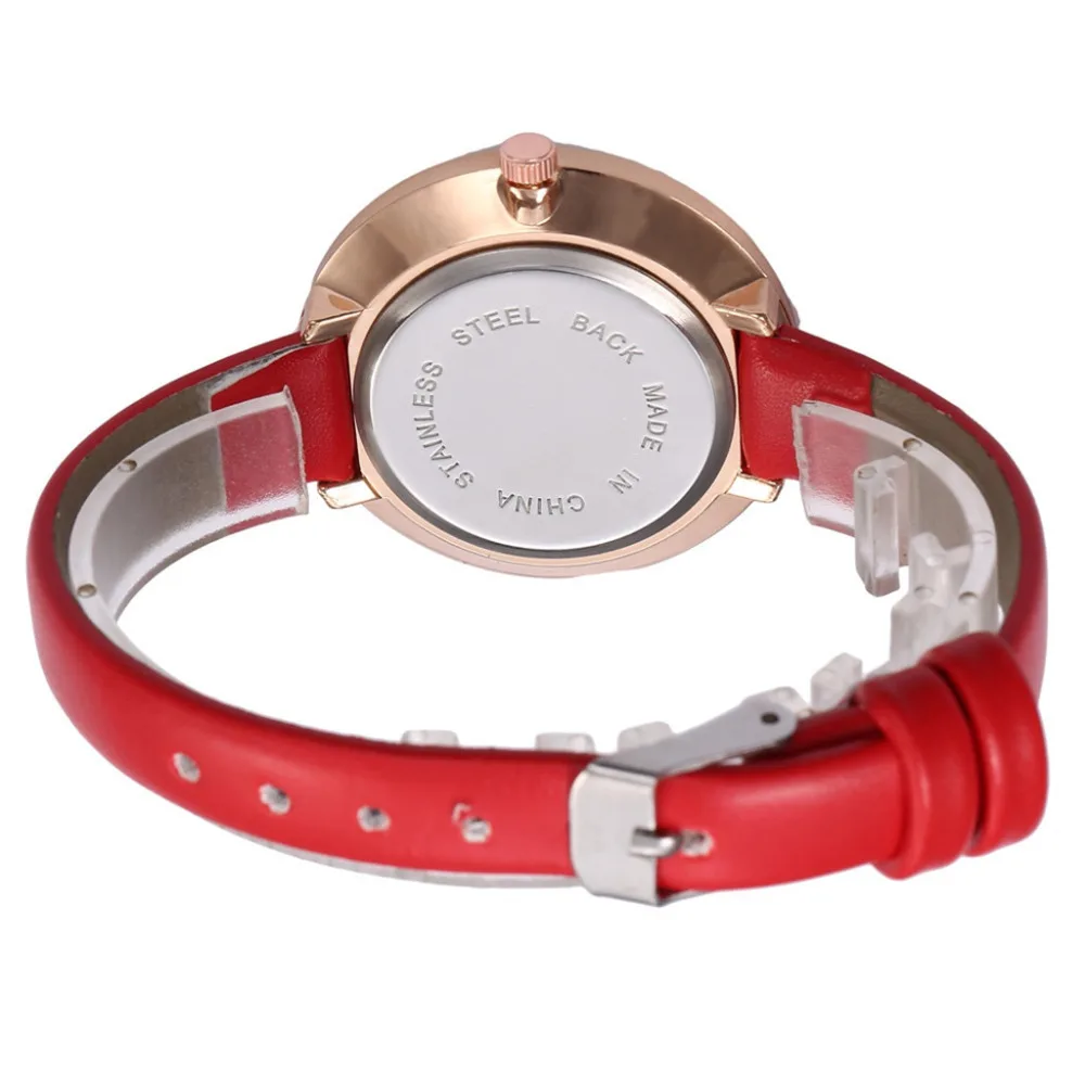 2019 простые модные креативные женские часы с узором кварцевые подарок наручные