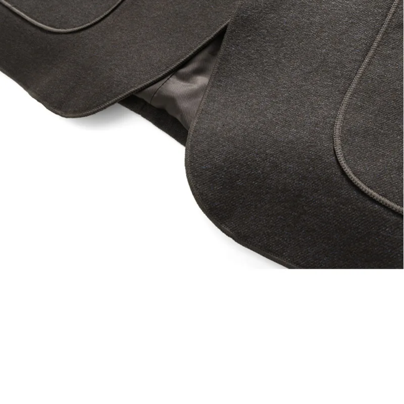 DEKUSI Suit New Pattern Business Affairs Leisure Casual Loose Coat thickening men clothing blazer hombre | Мужская одежда