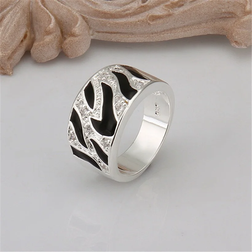 Женское кольцо с фианитом серебряное кристаллами|ring jewelry silver|jewelry goldenjewelry ring sizer |