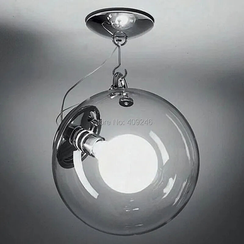 Потолочная лампа Эдисона сделай сам прозрачный стеклянный подвесной светильник