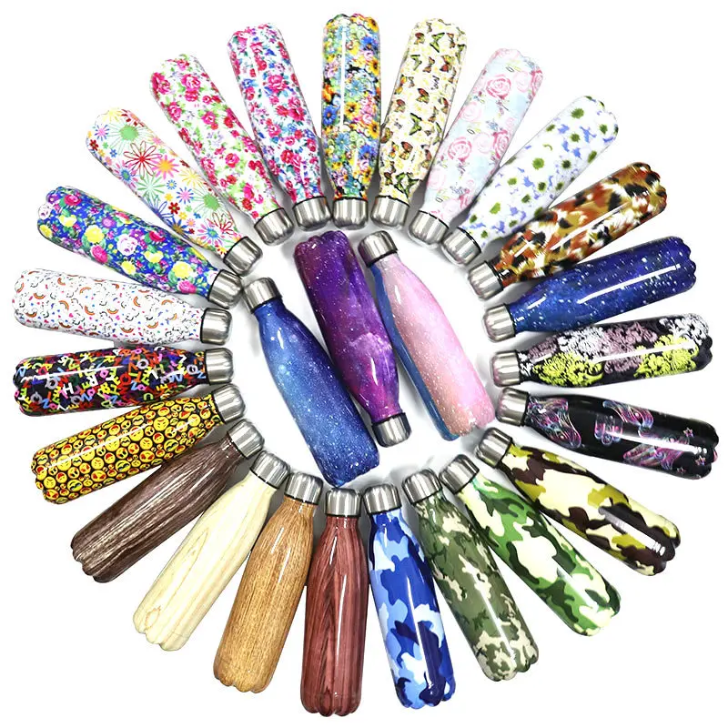 Звездное небо Вакуумная чашка бутылка для воды Изолированная нержавеющая сталь