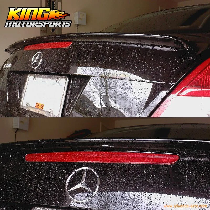 Для 2005-2010 Mercedes Benz SLK Class R171 AMG стиль багажника ABS спойлер краска черный#040