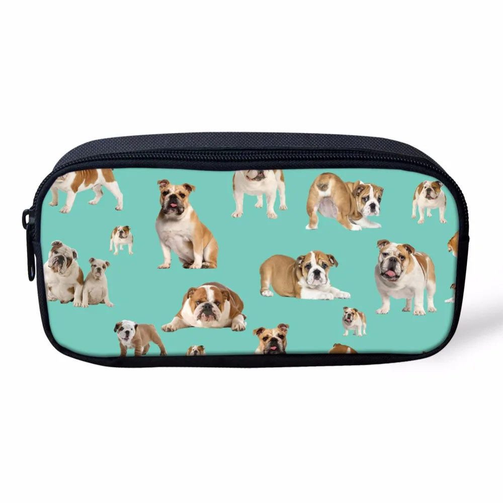 WHOSEPET корова печати Kawaii карандаши сумки для школы девочек мальчиков животных