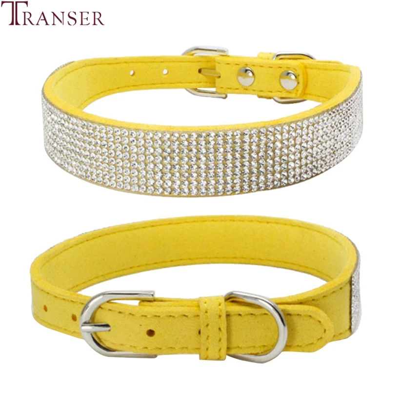 Ошейник для собак Transer регулируемый кожаный ошейник больших и маленьких средних
