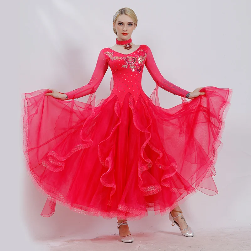 Женское платье для современных танцев танцевальные костюмы выступлений в
